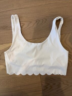Aerie Scalloped Sports Bra